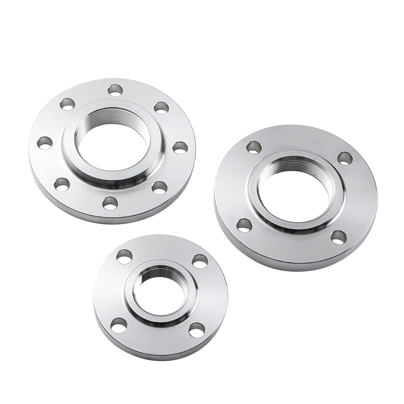 NPT wanita tirus benang kacau flange disassembly ss paip pemasangan