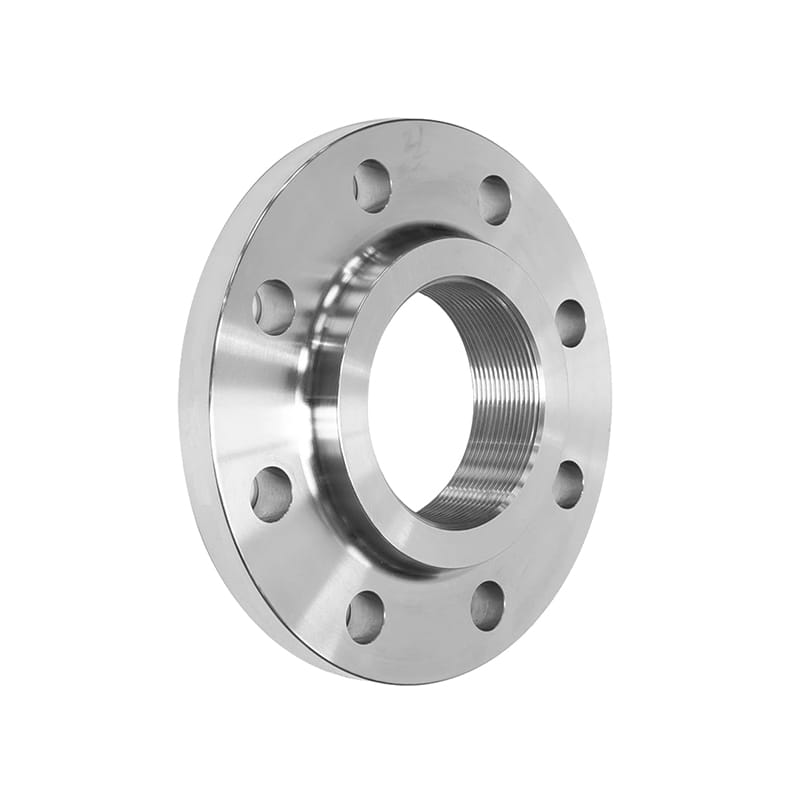 Flange berulir keluli tahan karat yang digunakan untuk sistem tekanan rendah