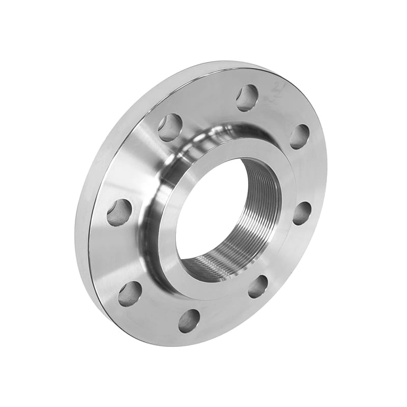 Flange berulir keluli tahan karat yang digunakan untuk sistem tekanan rendah