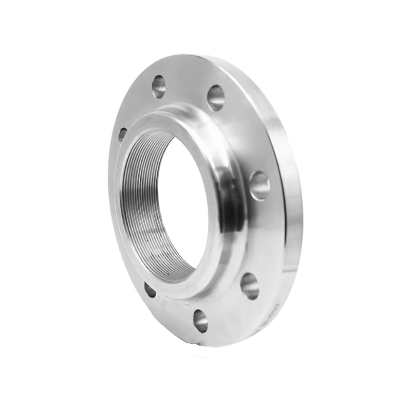 Flange berulir keluli tahan karat yang digunakan untuk sistem tekanan rendah