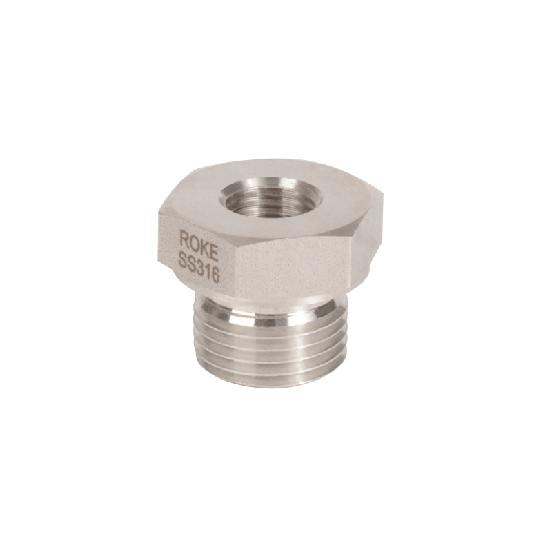 Proses Penamat CNC Hexagonal Keluli tahan karat mengurangkan bushings